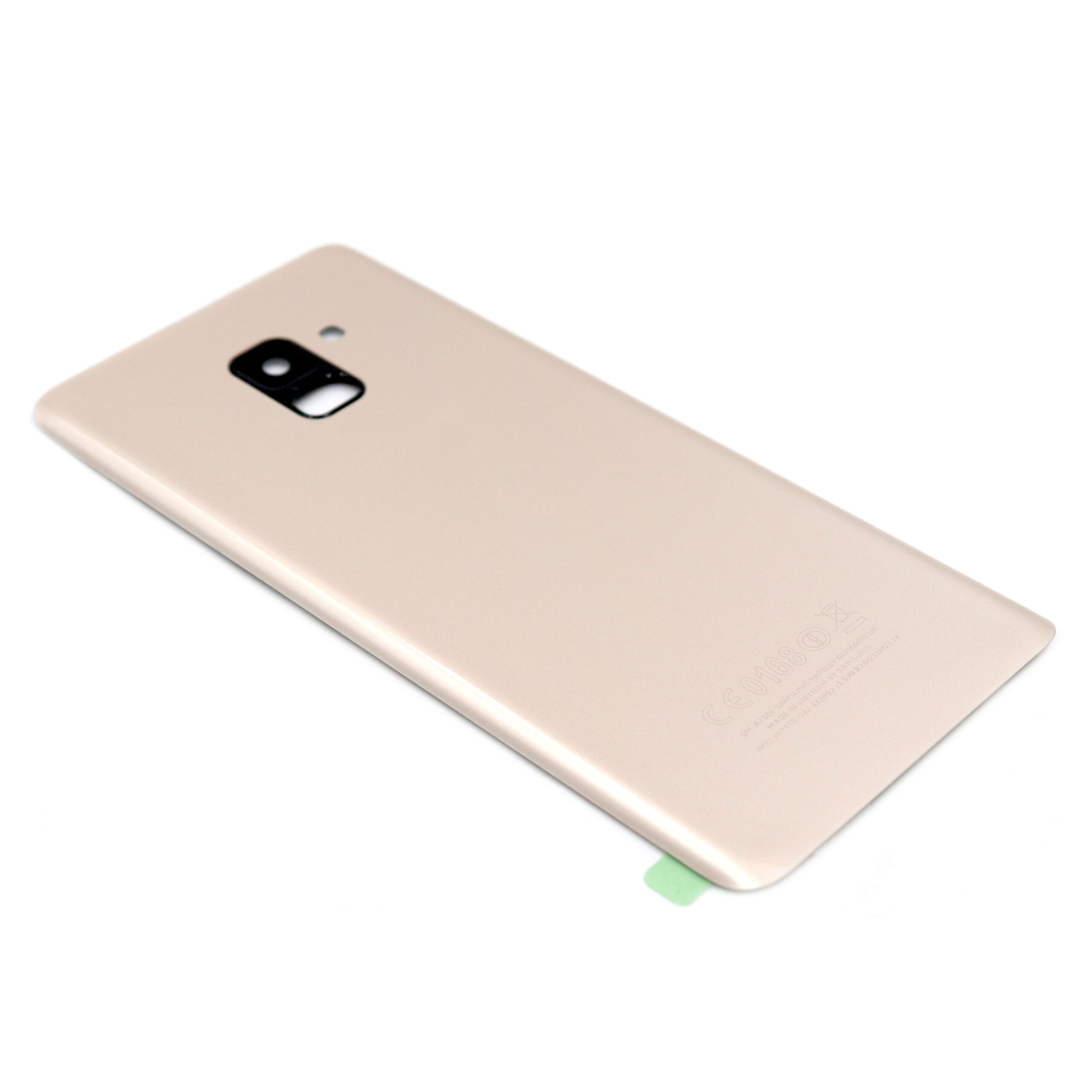 0802520515G_1-1.jpg Samsung Galaxy A8+ 2018 Back Cover Premium - Goud (SM-A730) - Afbeelding 1