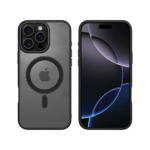 iPhone 16 Pro Max Premium MagGuard Case Zwart met Magneten - Afbeelding 2