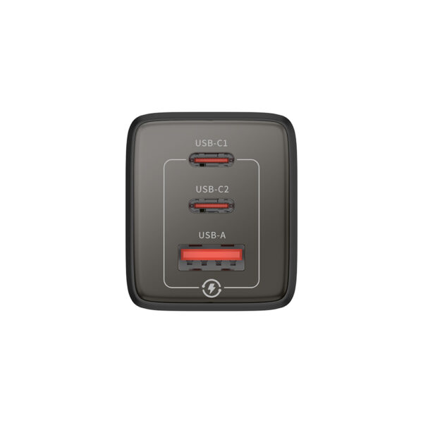 Premium 65W USB-C & USB-A Snellader - Triple Port ProCharge