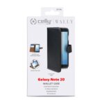 Samsung Galaxy Note 20 Premium Bookcase Hoesje - Zwart - Afbeelding 2