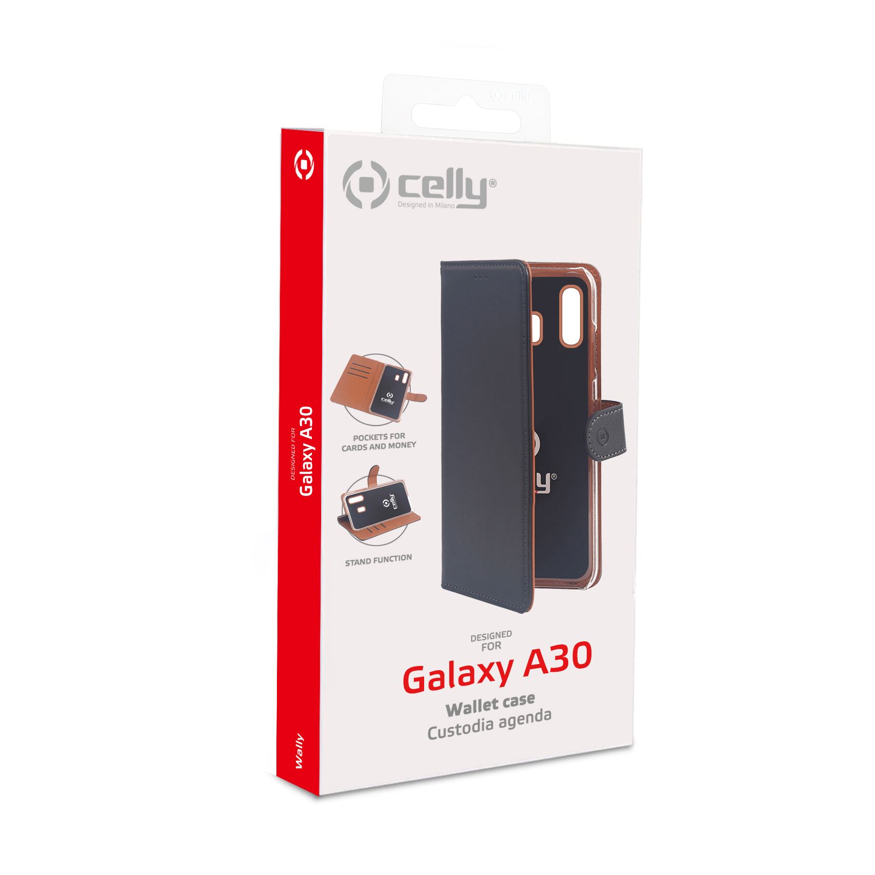 1718089537B_3075341930-1.jpg Samsung Galaxy A20 Premium Bookcase Zwart – SM-A205/SM-S205 - Afbeelding 1