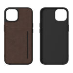 Premium Leather Wallet Case iPhone 14 Plus Bruin - Afbeelding 3
