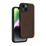 Premium Leather Wallet Case iPhone 14 Plus Bruin - Afbeelding 2