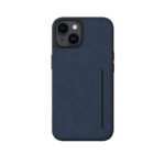 iPhone 14 Plus Premium Booktypehoesje WalletGuard Blauw