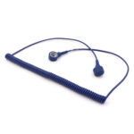 Premium ESD Spiraalslang Donkerblauw 1.8m - 10mm Snap Connectoren - Afbeelding 2