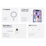 Premium SoftTouch Case iPhone XR met Magnetics - Wit - Afbeelding 4