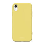 iPhone XR Premium SoftTouch Case met Magnetics - Geel - Afbeelding 3