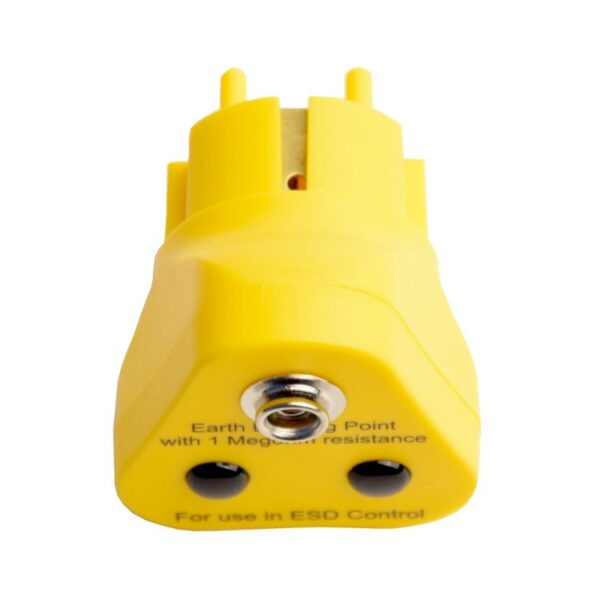 Premium ESD Aardingsplug met 10mm Stud - Werkplaats