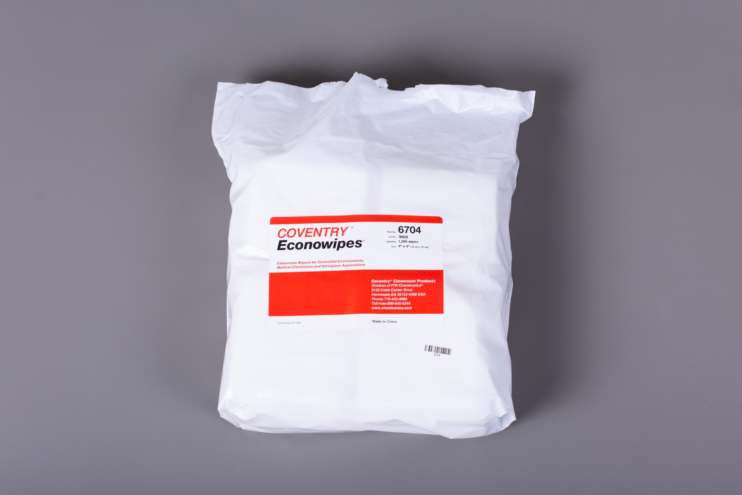 3384733279X_7114414794.jpg Econowipes Premium Soldeerborstel Reiniger 1200 stuks - 100x100mm - Afbeelding 1