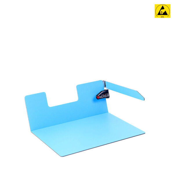 Premium iPad & Tablet Schermhouder - ESD-beschermd Blauw
