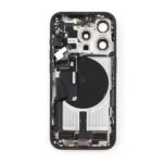 iPhone 15 Pro Achterkap Premium Zwart Titanium - Afbeelding 3