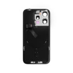 iPhone 15 Pro Back Cover Premium - Zwart Titanium met Camera & Draadloos Laden - Afbeelding 3