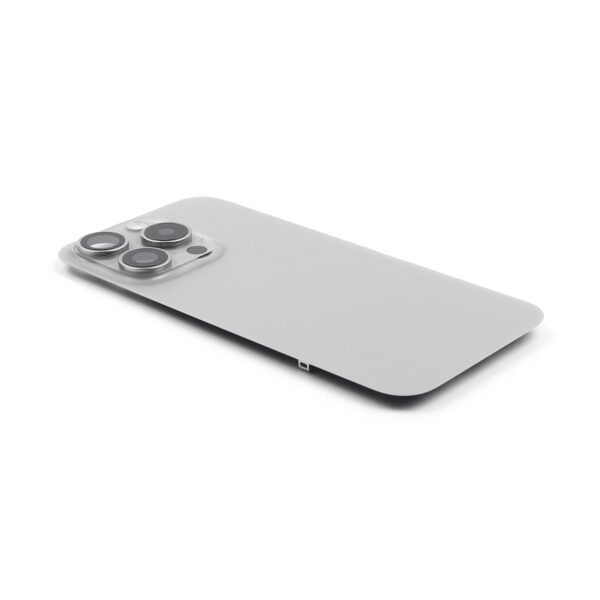 iPhone 15 Pro Achterkap Premium met Camera Lens - Natural Titanium