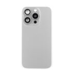iPhone 15 Pro Achterkap Premium met Camera Lens - Natural Titanium - Afbeelding 4