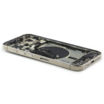 iPhone 15 Pro Achterkant Housing Premium - Natural Titanium - Afbeelding 2