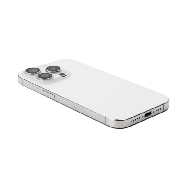 iPhone 15 Pro Achterkant - Premium Titanium Wit (EU)