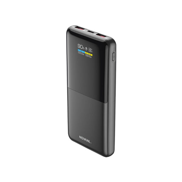 NOVANL PowerUp Pro 10.000 mAh Powerbank Premium - Zwart