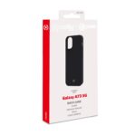 Celly Cromo Premium Softcase Oppo A73 5G - Zwart