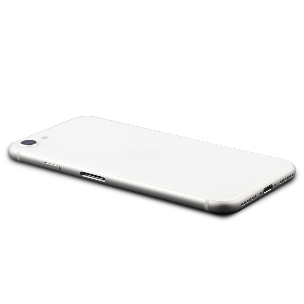 5X511BV90W_2685440027.jpg iPhone SE 2020 Premium Achterkant Behuizing Wit - Refurbished - Afbeelding 1