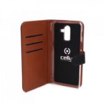 Samsung Galaxy J8 (SM-J810) Premium Bookcase Hoesje - Zwart - Afbeelding 4