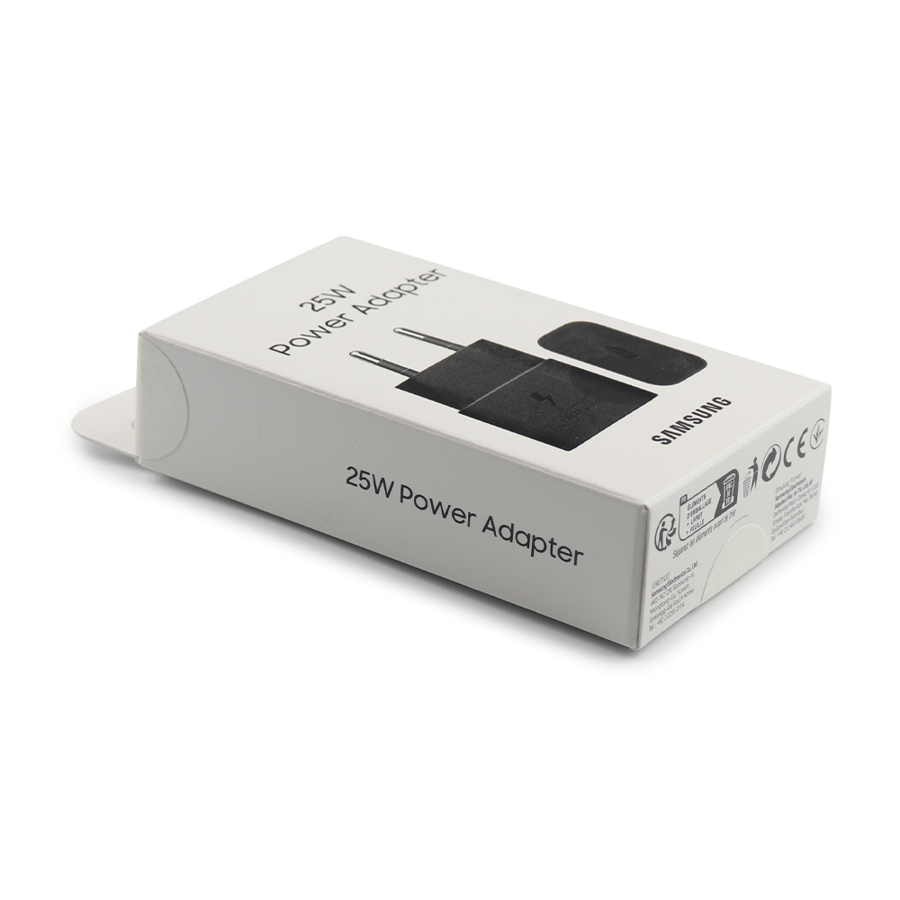 71NH3ELA0QKLostTPkm7rFqUhB1EMH-metaSVQwMFBIRTY3Ql8xLmpwZw-1-2.jpg Samsung Premium USB-C Snellader 25W - Service Pack - Afbeelding 1