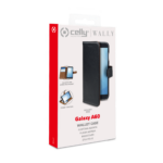 Samsung Galaxy A60 Premium Bookcase - Beschermhoes Zwart SM-A606