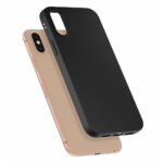 Premium TPU Beschermhoes iPhone X/XS Midnight Black