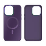 iPhone 15 Pro Max Premium Hardcase met Magnetics - Paars - Afbeelding 3