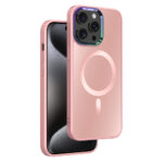 iPhone 15 Pro Max Premium Hardcase Roze met Magnetics - Afbeelding 2