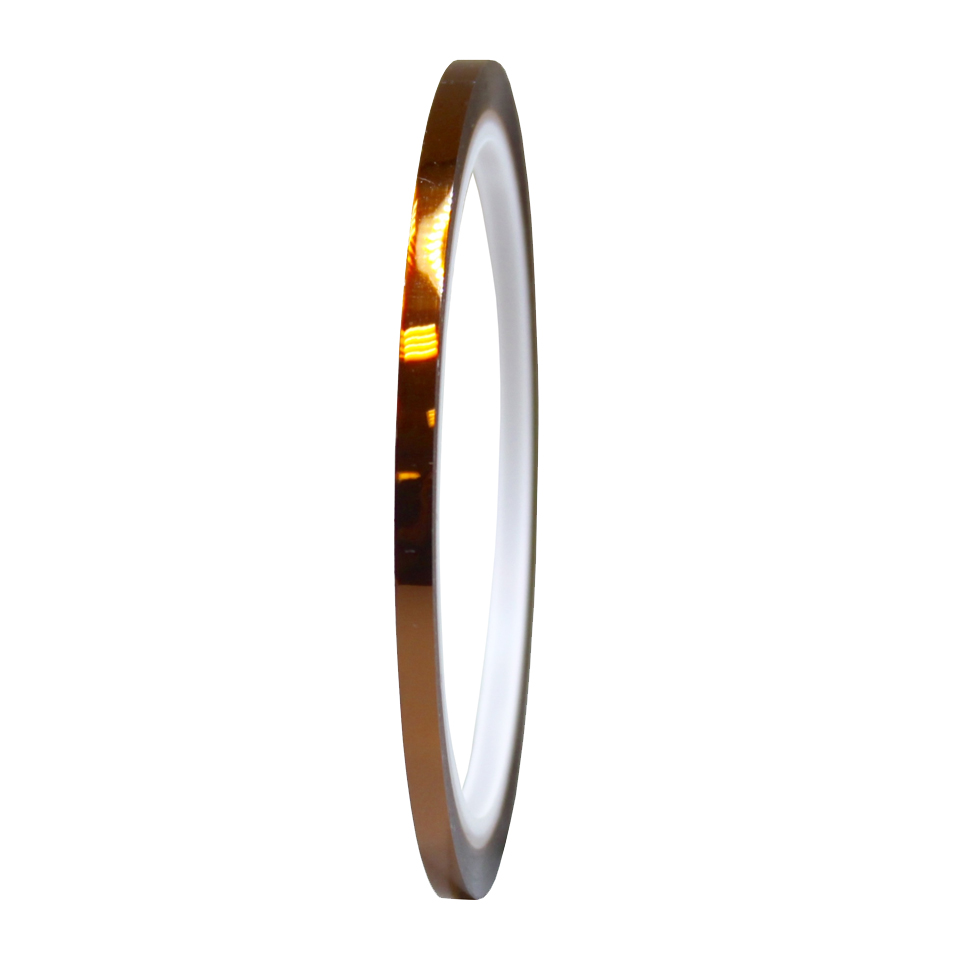 801761303X_1-2.jpg Premium Kapton Tape Thermisch Isolatie 4mm x 33m Single-Side - Afbeelding 1