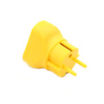 Premium EU Aardingsplug met 3 x 10mm Studs voor ESD-Matten - Afbeelding 4