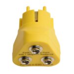 Premium EU Aardingsplug met 3 x 10mm Studs voor ESD-Matten