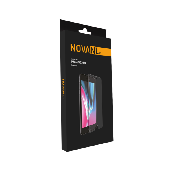 iPhone SE Screenprotector Premium - Case Friendly Glas