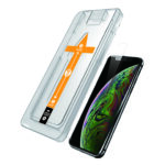 iPhone XS Max Tempered Glass Premium - Case Friendly met Applicator