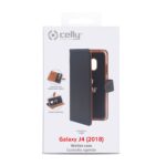 Samsung Galaxy J4+ Premium Bookcase Hoesje - Zwart - Afbeelding 2
