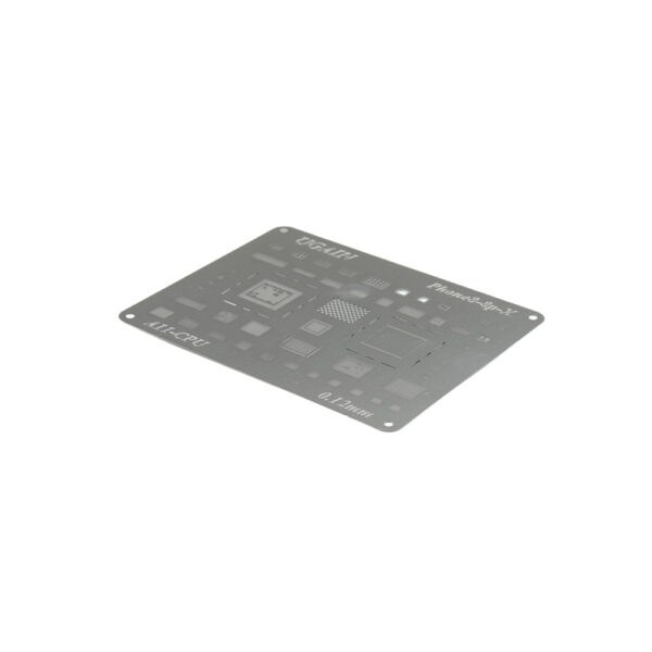 iPhone X/XS/XS Max Middle Frame Reballing Stencil - Premium Qianli