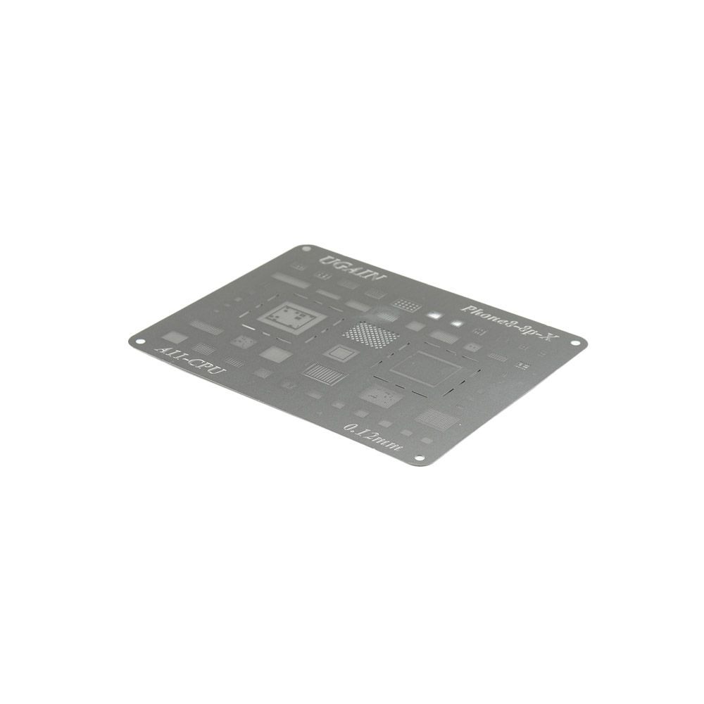 870878045X_7177270452.jpg iPhone X/XS/XS Max Middle Frame Reballing Stencil - Premium Qianli - Afbeelding 1