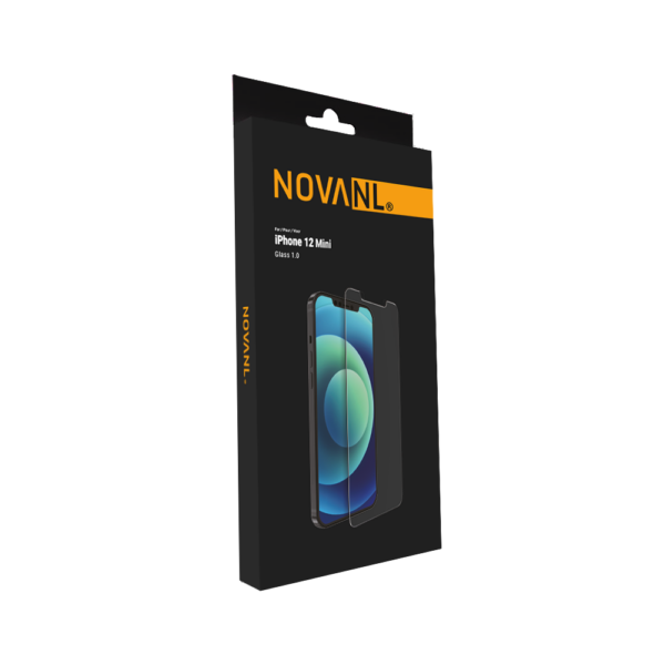 Premium Tempered Glass Screenprotector iPhone 12 Mini - Case Friendly