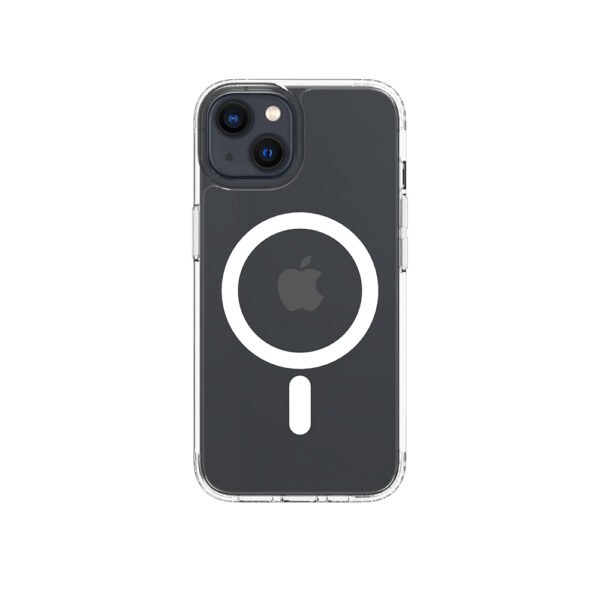 Premium ShockShield Hardcase iPhone 13 met Magnetics Grijs