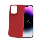 Celly Cromo Premium Softcase iPhone 15 Pro Max Rood - Afbeelding 3