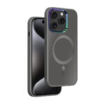 iPhone 15 Pro Premium Hardcase met Magnetics - Grijs - Afbeelding 2