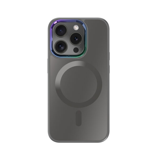 iPhone 15 Pro Premium Hardcase met Magnetics - Grijs