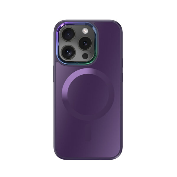 iPhone 15 Pro Premium Hardcase met Magnetics - Paars