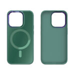 iPhone 15 Pro Premium Hardcase met Magnetics - Groen - Afbeelding 3