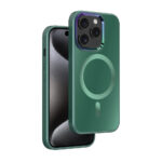iPhone 15 Pro Premium Hardcase met Magnetics - Groen - Afbeelding 2