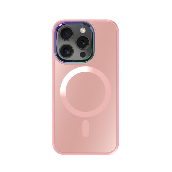 iPhone 15 Pro Premium Hardcase met Magnetics - Roze