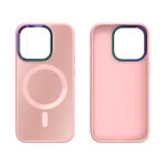 iPhone 15 Pro Premium Hardcase met Magnetics - Roze - Afbeelding 3