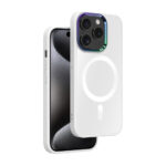 iPhone 15 Pro Premium Hardcase met Magnetische Houder - Wit - Afbeelding 2