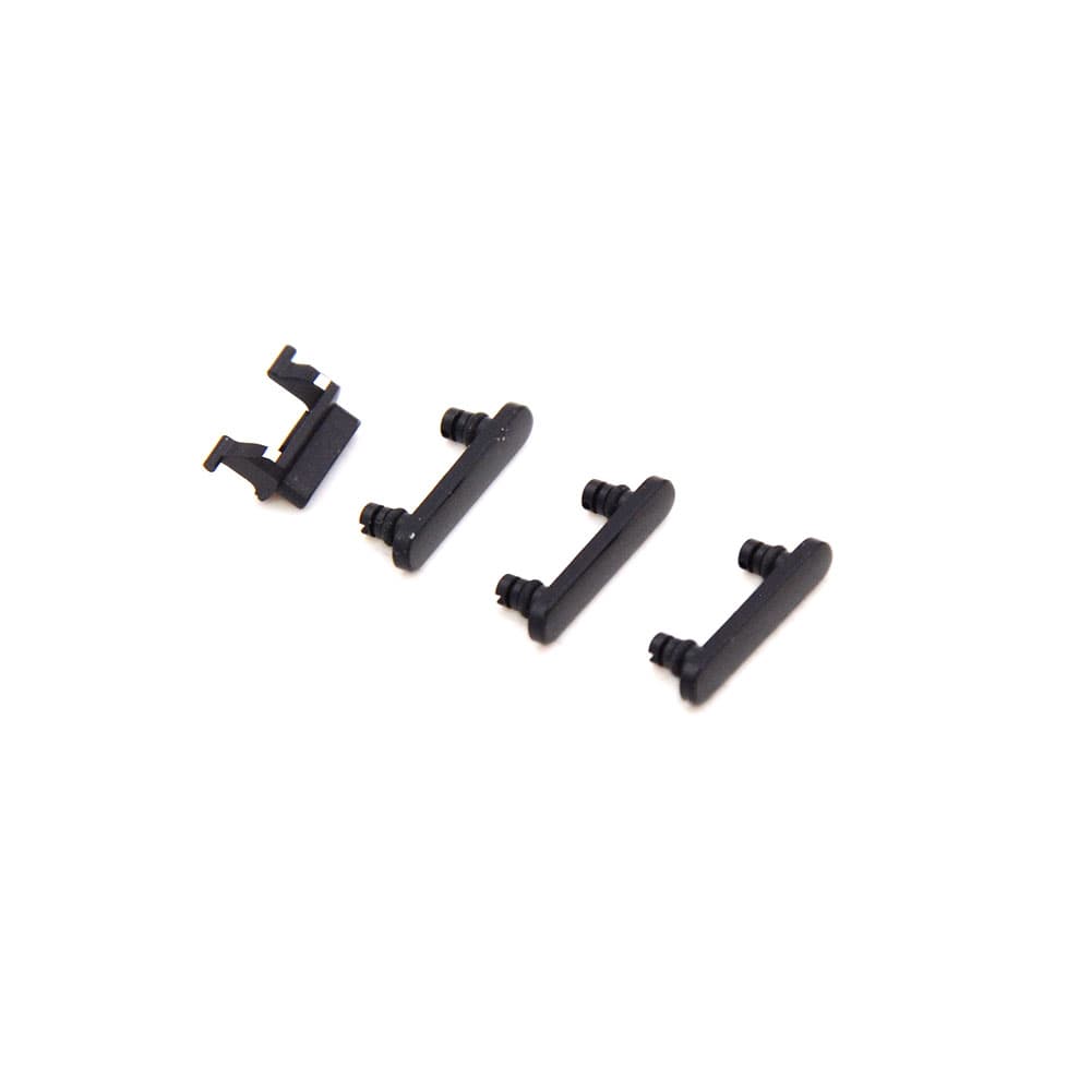 APIPH7G305B_1.jpg iPhone 7 Housing Button Set Premium - Zwart OEM-Equivalent - Afbeelding 1