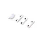 iPhone 7 Knoppen Set Silver - Premium OEM-Equivalent Kwaliteit